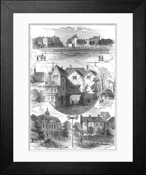 Framed Print : Views of Highgate Framed Print : Views of Highgate
