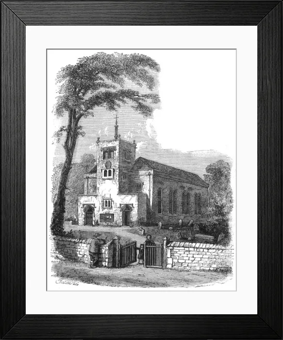 Framed Print : The Old Chapel, Highgate