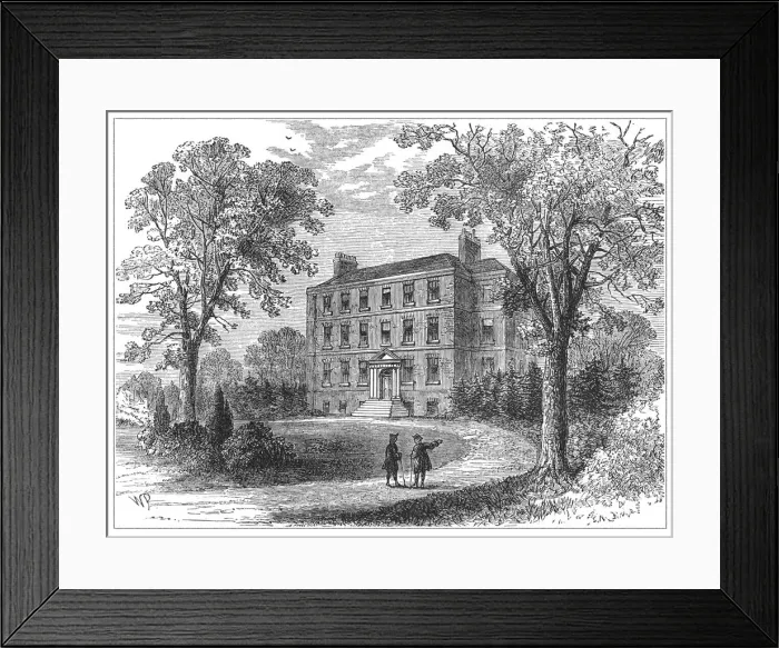 Framed Print : Belsize House Framed Print : Belsize House