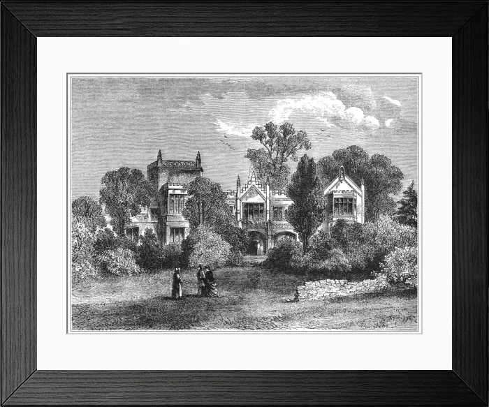 Framed Print : Frognal Priory Framed Print : Frognal Priory