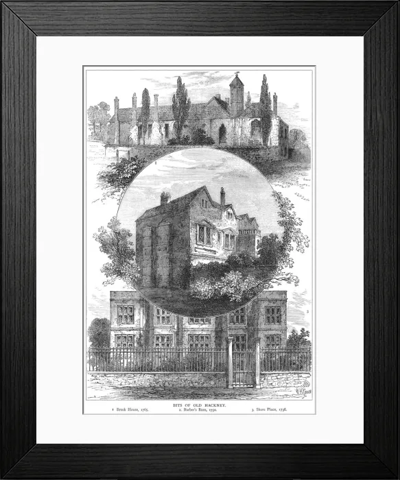 Framed Print : Hackney Views Framed Print : Hackney Views