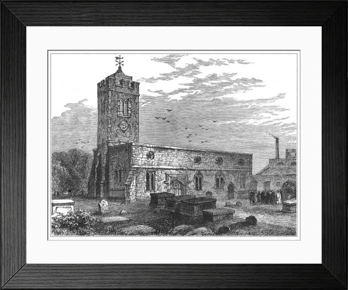 Framed Print : Stoke Newington Church Framed Print : Stoke Newington Church