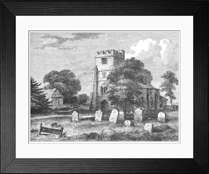 Framed Print : Edmonton Church Framed Print : Edmonton Church