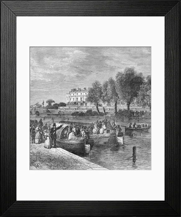 Framed Print : Paddington Canal Framed Print : Paddington Canal