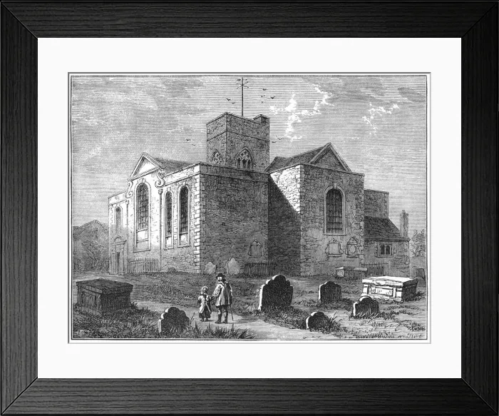 Framed Print : St Nicholas, Deptford Framed Print : St Nicholas, Deptford
