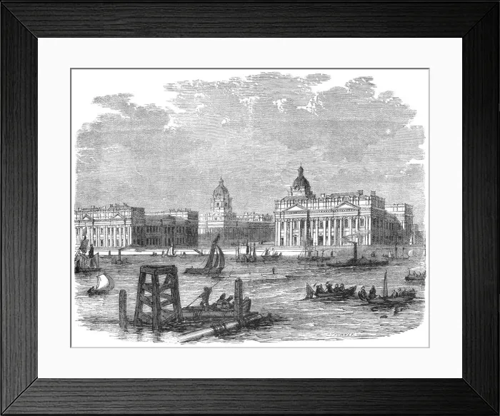 Framed Print : Greenwich Hospital