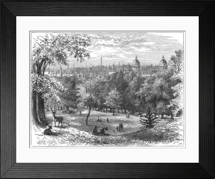 Framed Print : Greenwich Park Framed Print : Greenwich Park