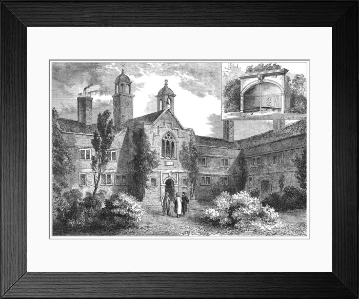 Framed Print : Fishmongers Almshouses Framed Print : Fishmongers Almshouses