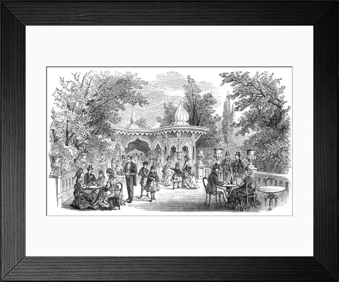 Framed Print : Surrey Gardens Framed Print : Surrey Gardens