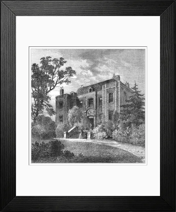 Framed Print : Bowyer House Framed Print : Bowyer House