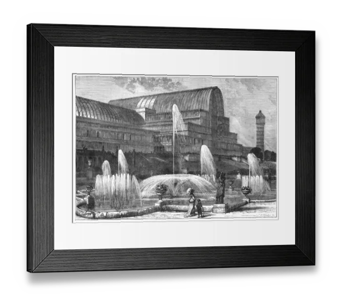 Framed Print : Crystal Palace Framed Print : Crystal Palace