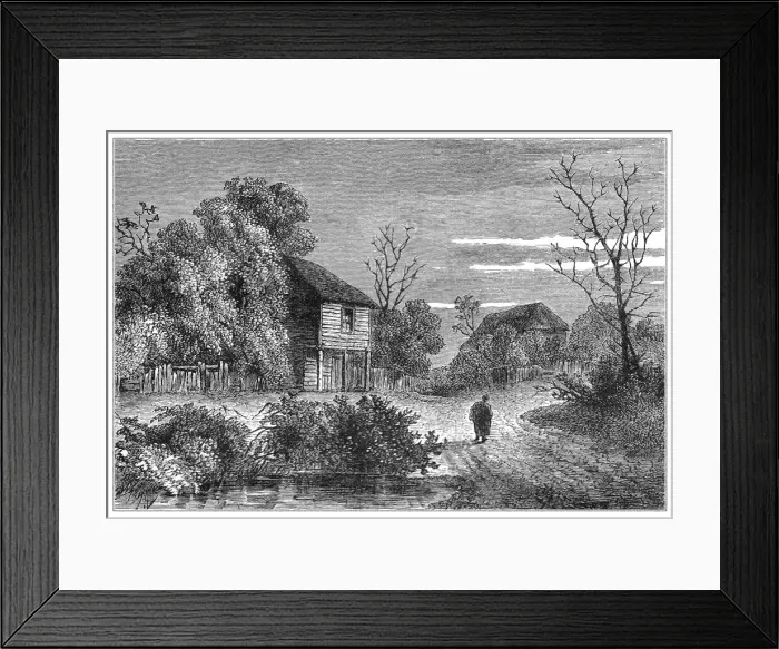 Framed Print : Margaret Finchs cottage Framed Print : Margaret Finchs cottage