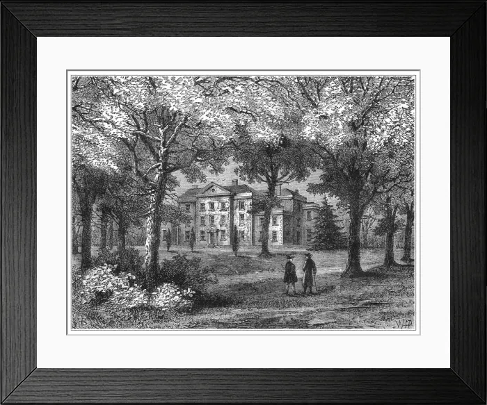 Framed Print : Mrs Thrales house Framed Print : Mrs Thrales house