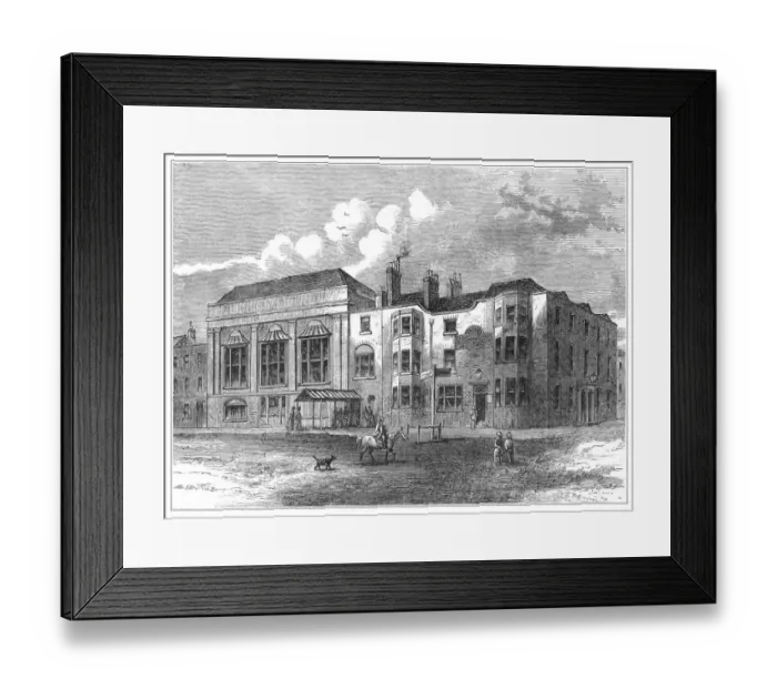Framed Print : Horns Tavern, Kennington Framed Print : Horns Tavern, Kennington