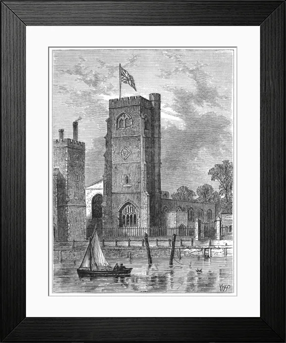 Framed Print : St Mary-at-Lambeth Framed Print : St Mary-at-Lambeth