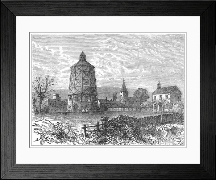 Framed Print : Battersea Mill Framed Print : Battersea Mill