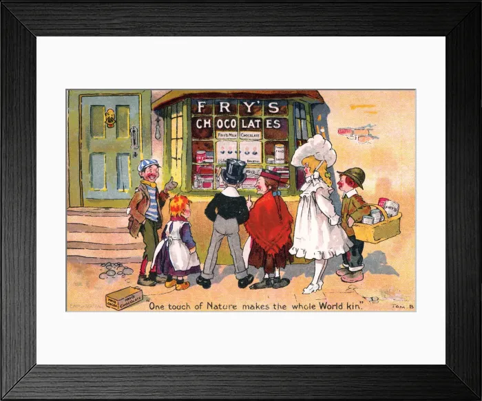 Framed Print : Frys Chocolate