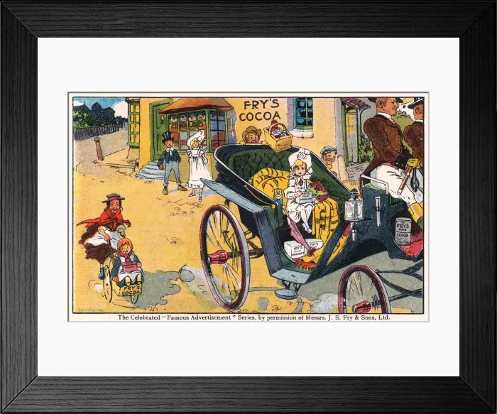 Framed Print : Frys Cocoa Framed Print : Frys Cocoa
