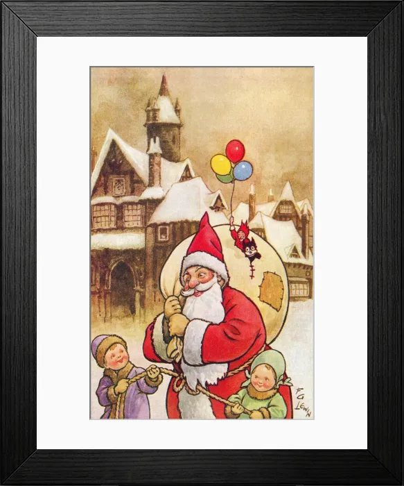 Framed Print : Santa Claus Framed Print : Santa Claus
