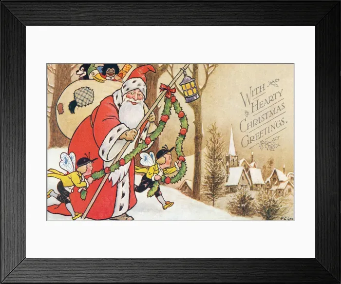 Framed Print : Santa Claus Framed Print : Santa Claus
