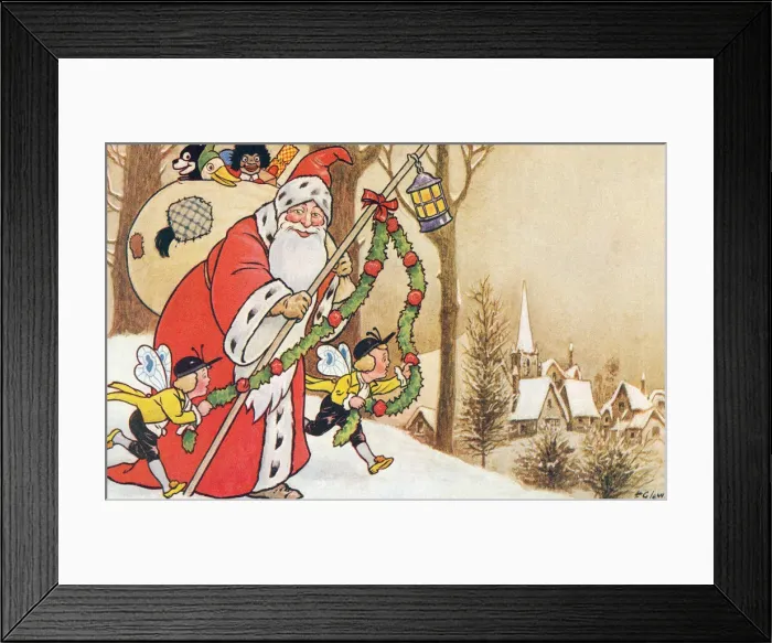 Framed Print : Santa Claus Framed Print : Santa Claus
