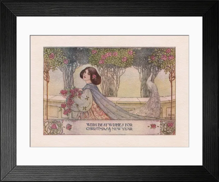 Framed Print : Xmas Greeting Card Framed Print : Xmas Greeting Card