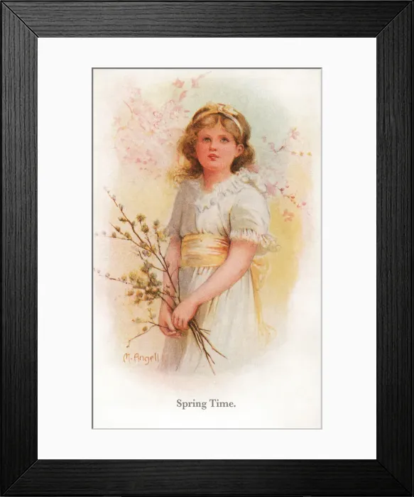Framed Print : Portrait of a Young Girl Framed Print : Portrait of a Young Girl