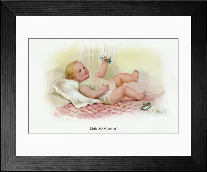 Framed Print : Baby Humour Framed Print : Baby Humour