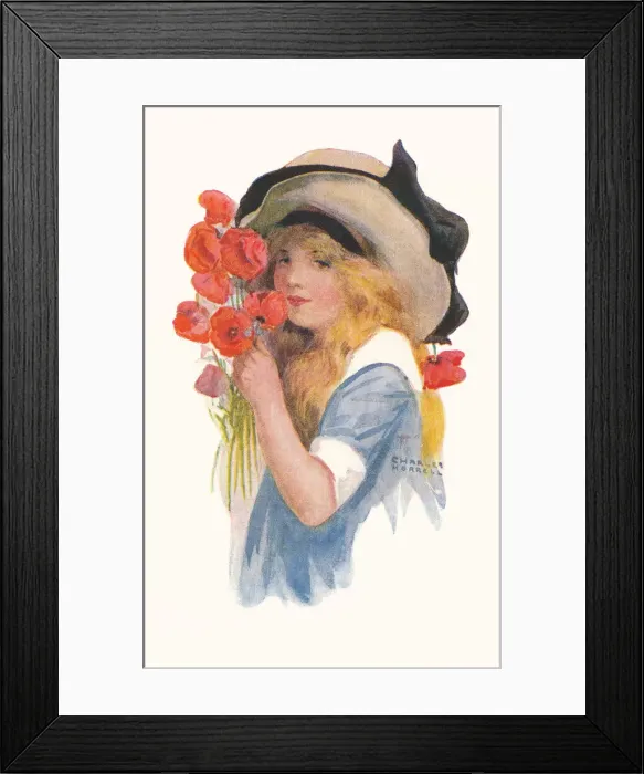 Framed Print : Portrait of a girl Framed Print : Portrait of a girl
