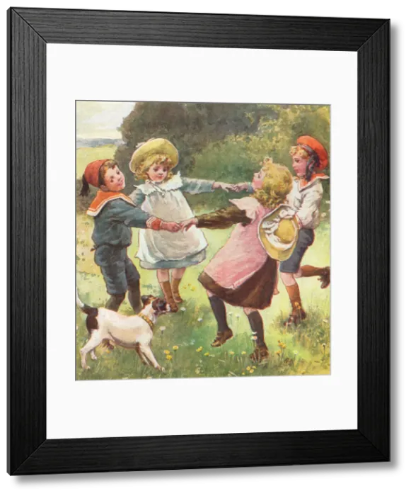 Framed Print : Children at Play Framed Print : Children at Play