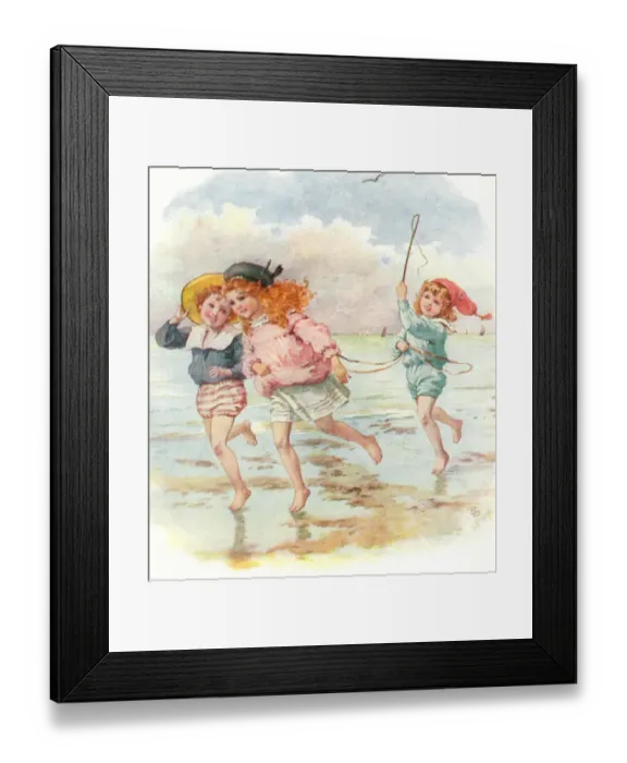 Framed Print : Children at Play Framed Print : Children at Play