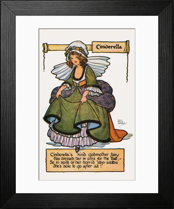 Framed Print : Cinderella Framed Print : Cinderella