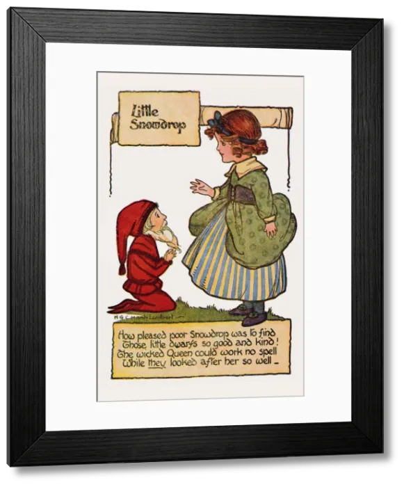 Framed Print : Little Snowdrop Framed Print : Little Snowdrop