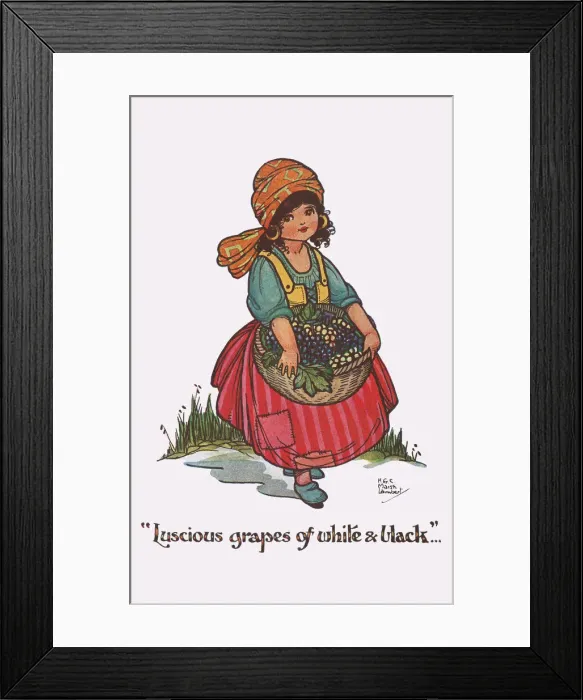 Framed Print : Luscious Grapes of White and Black Framed Print : Luscious Grapes of White and Black