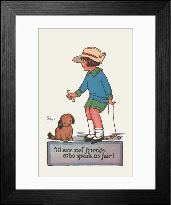 Framed Print : All are not Friends Framed Print : All are not Friends
