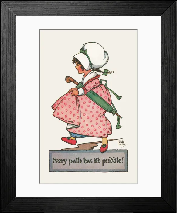 Framed Print : Every Path has Its Puddle Framed Print : Every Path has Its Puddle