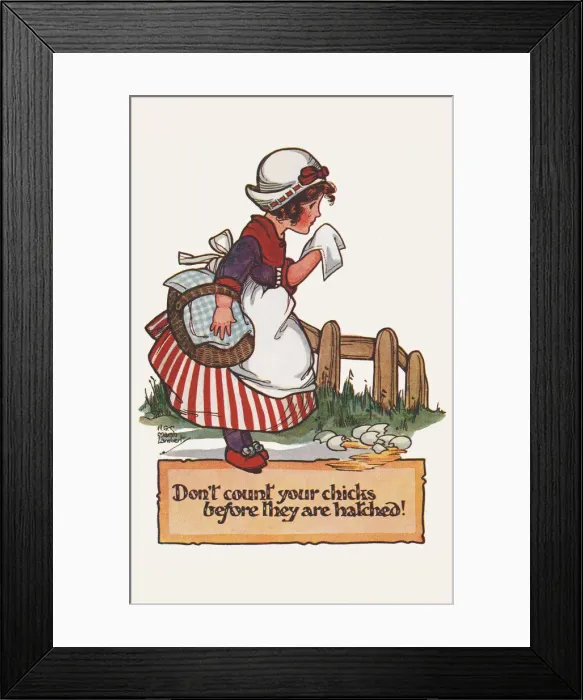 Framed Print : Don Count Your Chickens Framed Print : Don Count Your Chickens