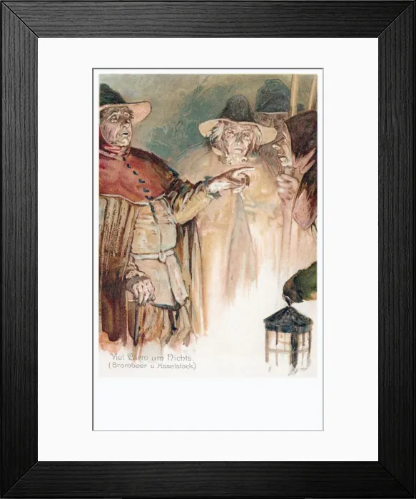 Framed Print : Shakespearean Characters Framed Print : Shakespearean Characters