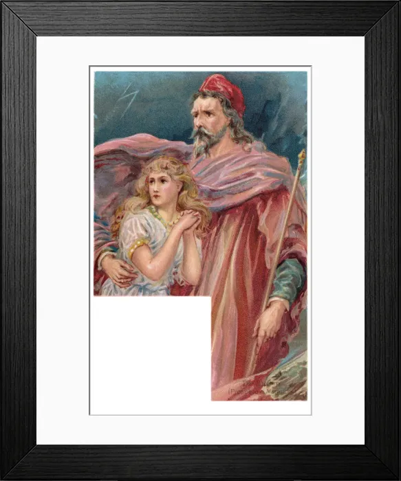 Framed Print : Shakespearean Characters Framed Print : Shakespearean Characters