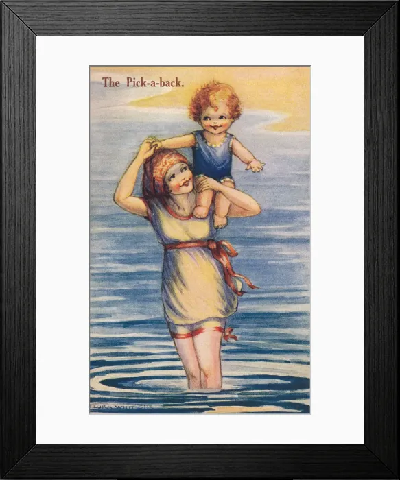 Framed Print : At the Seaside Framed Print : At the Seaside
