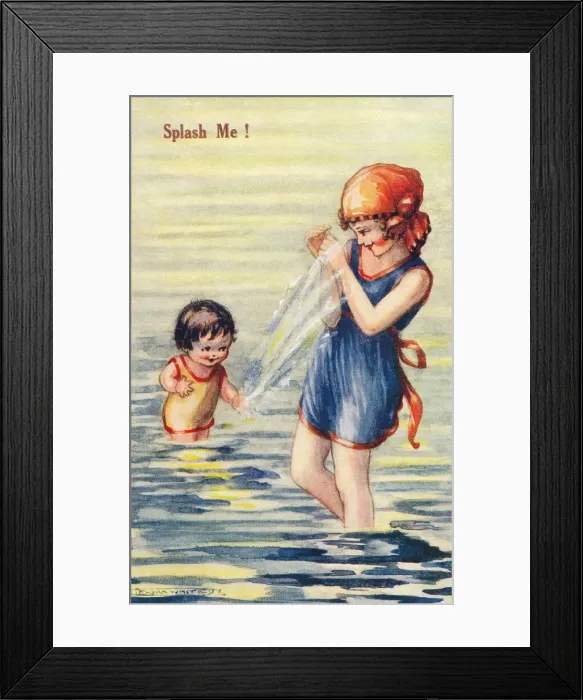 Framed Print : At the Seaside Framed Print : At the Seaside