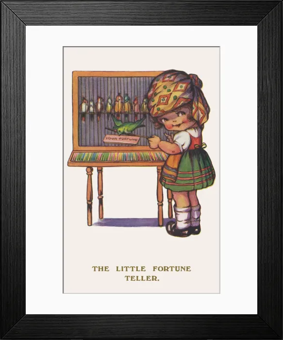 Framed Print : Fortune Teller Framed Print : Fortune Teller