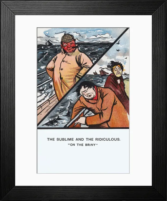 Framed Print : Sublime and Ridiculous Framed Print : Sublime and Ridiculous