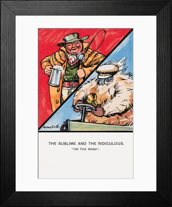 Framed Print : Sublime and Ridiculous Framed Print : Sublime and Ridiculous