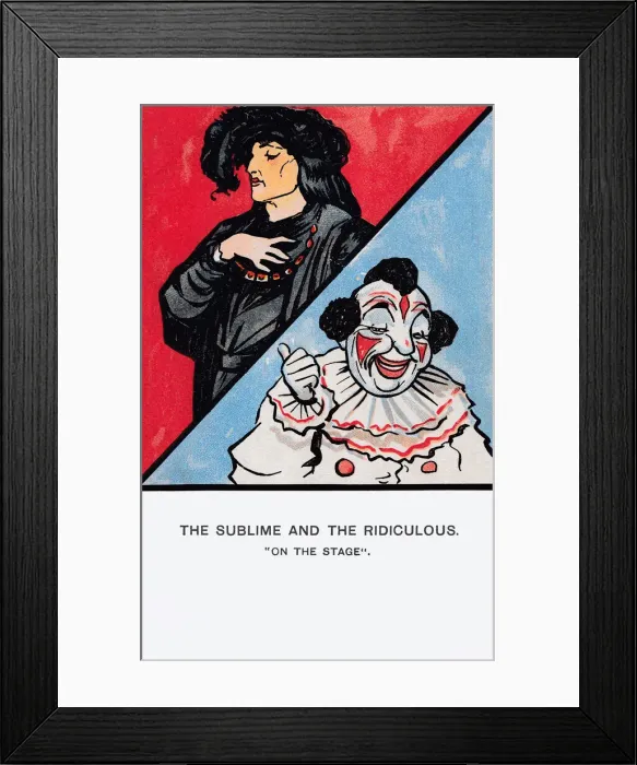 Framed Print : Sublime and Ridiculous Framed Print : Sublime and Ridiculous