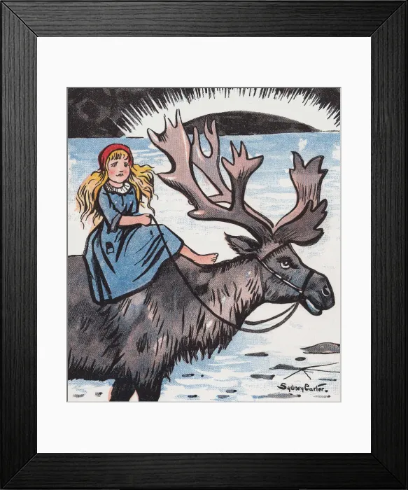 Framed Print : The Snow Queen Framed Print : The Snow Queen