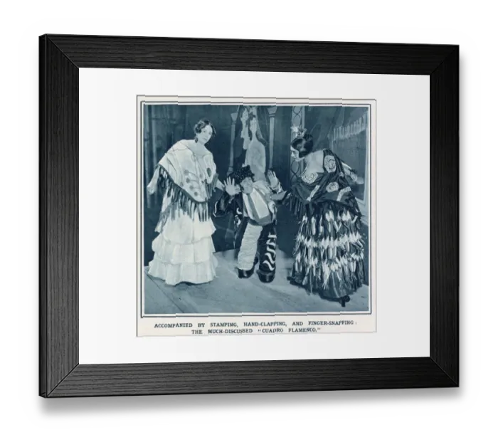 Framed Print : La Rubia de Jerez, Mate y Maria de Albaicin and Mate El Sin Pies performing the Cuadro Framed Print : La Rubia de Jerez, Mate y Maria de Albaicin and Mate El Sin Pies performing the Cuadro