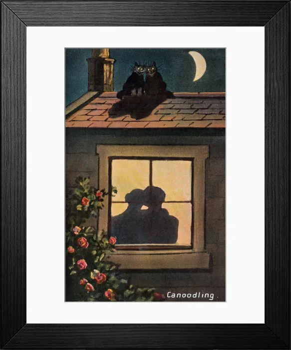 Framed Print : Canoodling Framed Print : Canoodling