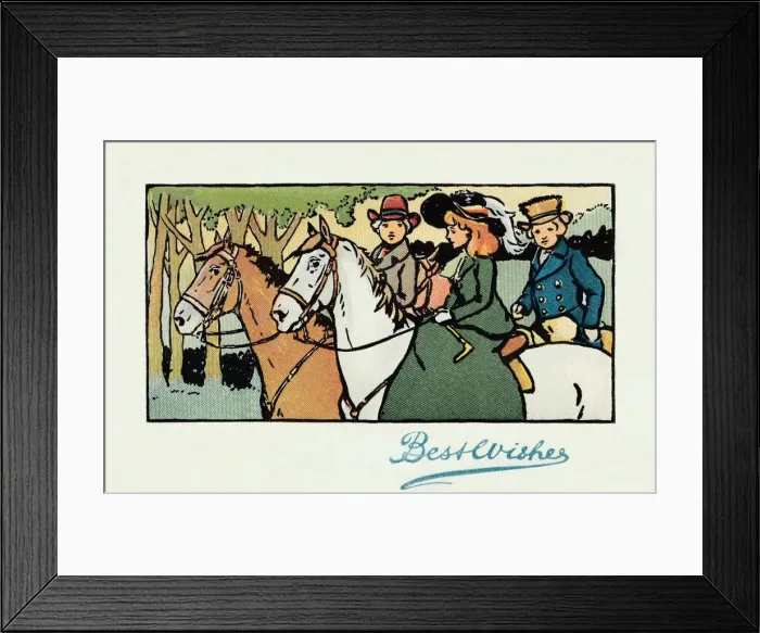 Framed Print : Horse Riding Framed Print : Horse Riding
