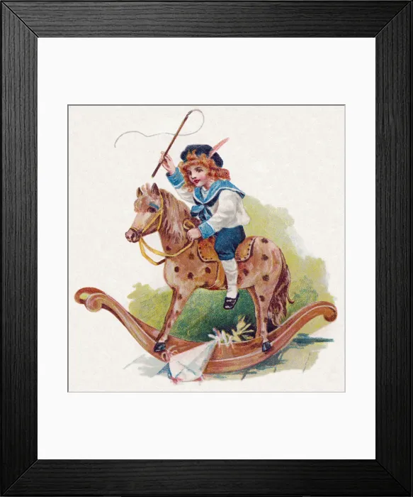 Framed Print : Rocking Horse Framed Print : Rocking Horse
